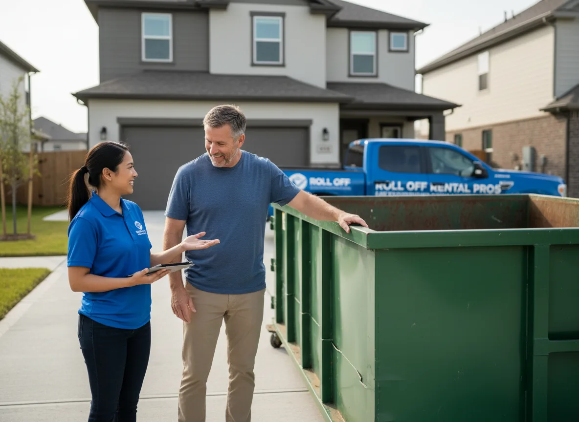 Roll Off Dumpster Rental Hammon, OK FAQs